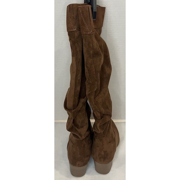 Time and Tru Memory Foam Slouch Boot Cognac Size 7! NEW! - Picture 6 of 8